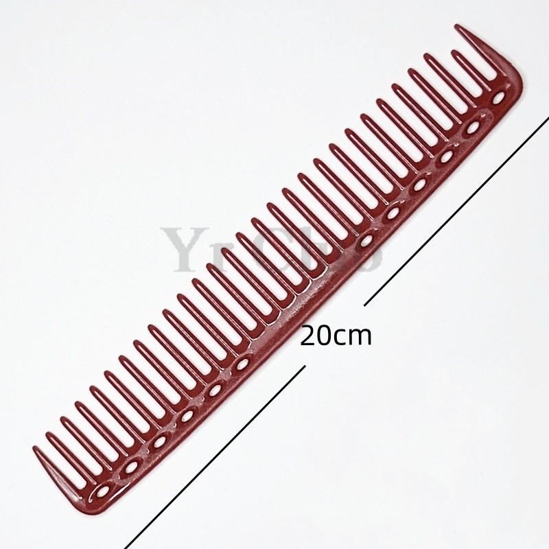 Wide Toothed Haircut Comb Japanese Barber Shop Hairdressing Combs Hair Cutting Brush Hair Trimmer Hairstylist Hair Styling Tools: Brown