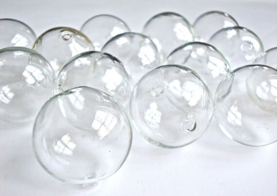 100 set 14mm-18mm små tomma glaskulor hängande berlocker flaskor önskeflaskor genomskinliga klot bubbla kristallkulor med gratis lock