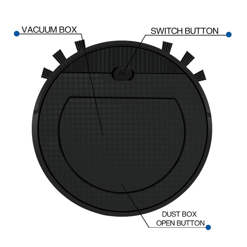 RS8 Smart Robot Vacuum Cleaner App Remote Control Vacuum Cleaner Auto Multifunctional Wireless Sweeping Robot