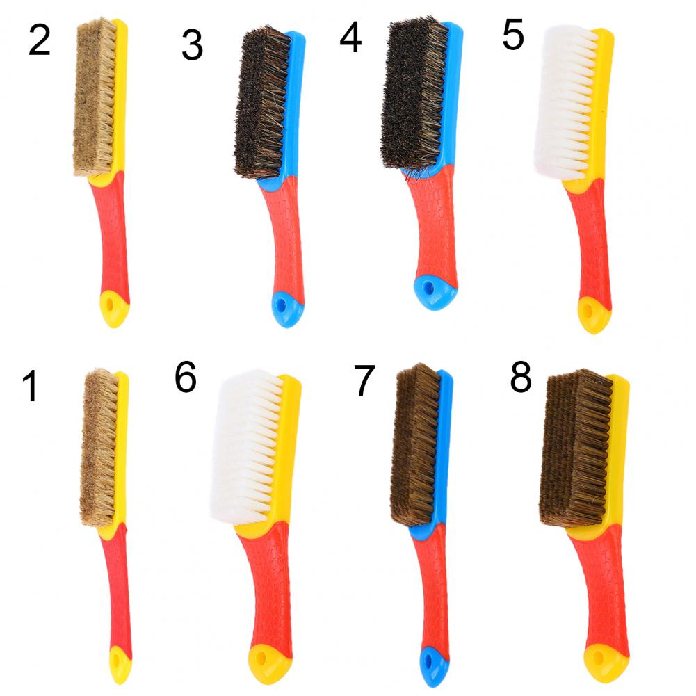 Bristle Brush Deep Cleaning Good Toughness Polishing Comfort Grip Stiff Bristle Scrub Cleaning Brush for Collection