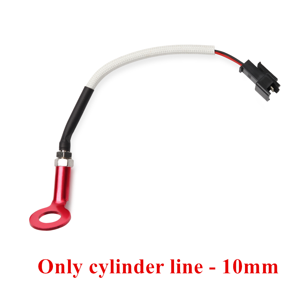 KOSO Motorcycle USB cylinder head temp Gauge Voltmeter Phone USB Charger Charging Waterproof for nmax cb500x temperature sensor: Lavender