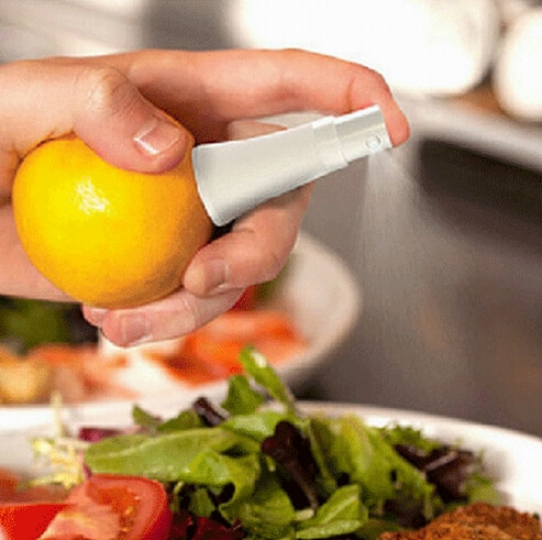 Hjemmekøkkenudstyr citronsprøjte frugtsaft citrus spray madlavningsredskaber / accesorios køkken