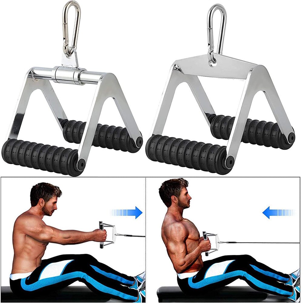 1.3kg Triceps Pull Down Attachment Cable Machine Accessories for Home Gym LAT Weight Fitness Lifting DIY Gym Accessories