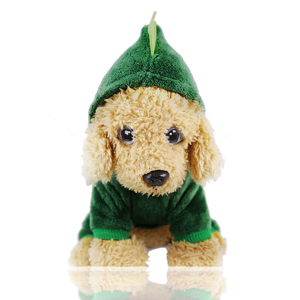 Manteau pour animaux de compagnie vêtements chaton chat Halloween dinosaure Costume chiot tenues mignonnes chats drôles 4 jambes habiller veste à capuche: M