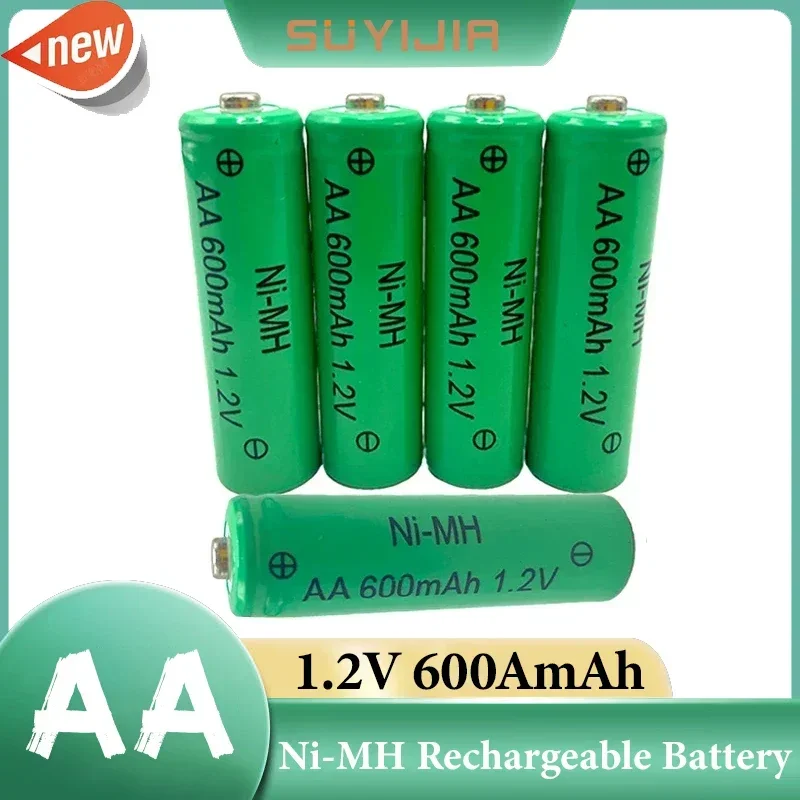 600mAh AA 1.2V Ni-MH rechargeable battery support Electric shaver TV remote control Camera Game console Flashlight mp3