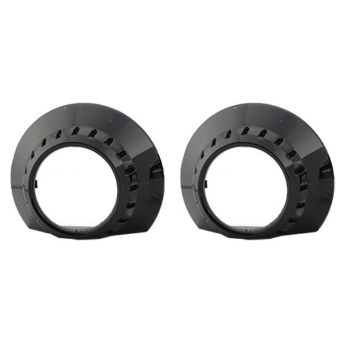 RONAN – cache-phare pour Hella kito Q5 MH1, 2.5 &quot;, 3.0&quot;, lentille de projecteur bi-xénon, éclairage de voiture: RA-Z-006 Black