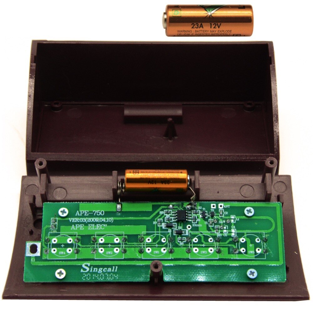 SINGCALL Wireless Service Calling System Multi-keys with 5 options with menu holder freely 1500M coverage,APE750W