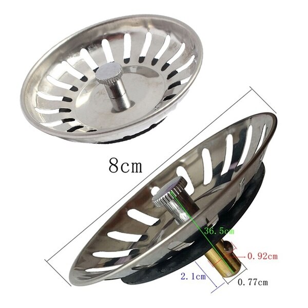 1Pc Keuken Zeef Bak Franse Chef Mand Gootsteen Riool Accessoires Gereedschap Mesh Mand Spoelen Zeef Rvs Spoelbak Filter