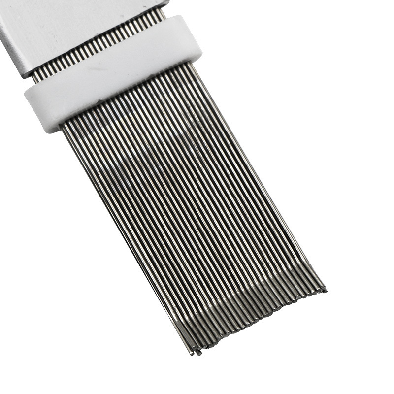 Peine Universal para reparación de aletas de radiador, aire acondicionado, condensador de refrigeración para coche, cepillo de limpieza de CA, herramientas de reparación de enfriador evaporador