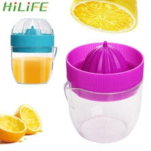 HILIFE Oranje Citroensap Squeeze Tool Huishoudelijke Handmatige Juicer Keuken Accessoires Willekeurige Kleur 1 PC Mini Vruchtensap Cup