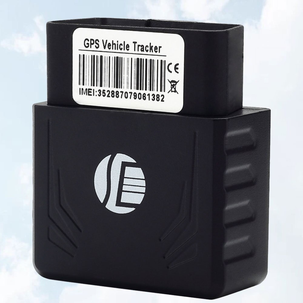 Durable GPS Transmitter Anti-theft Locator Portable Tracking Device for Car Auto Automobile(Black): Default Title