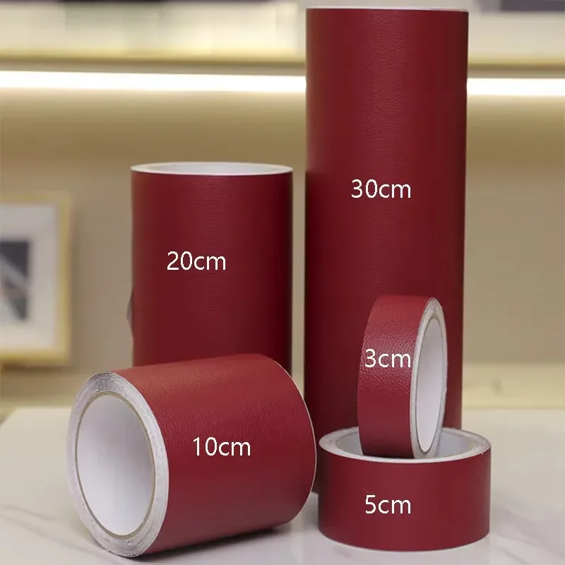 Zelfklevende lederen reparatietape waterdichte meubels fauteuil lederen reparatiesticker kunstleer DIY autostoelen reparatiesticker