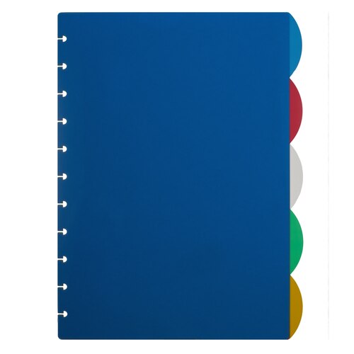 Folha de papel de folha solta-folha separador página peças índice página interna pasta de papel folha solta-folha caderno acessórios: A4color