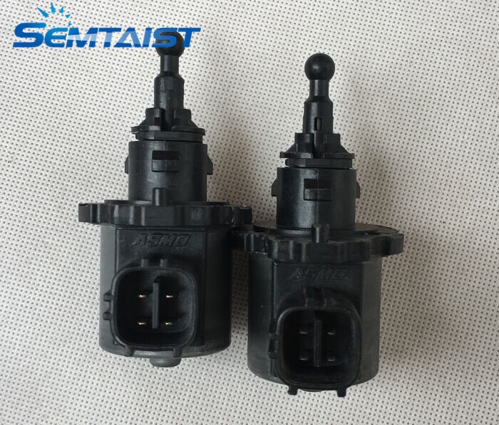 semtaist 2pcs Genuine OEM ASMO xenon headlight range adjusting motor leveling motor 85661-48030 37400-77894 865100-0620 (USED)