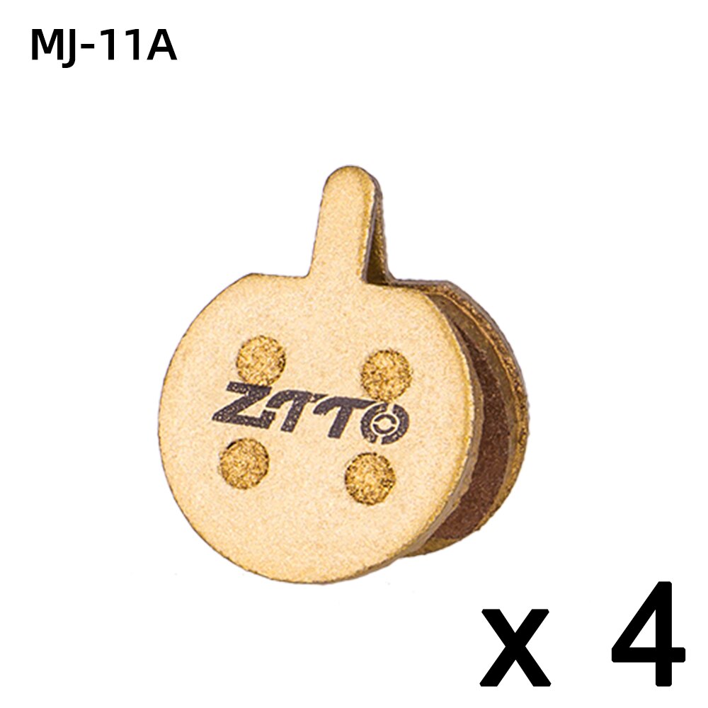 ZTTO 4 paires de plaquettes de frein de vélo entièrement en métal vtt pour MT200 M8000 M785 G03TI G04TI Code de guidage DB1 BB5 CR MT2 MT4 R1 frein à disque de vélo