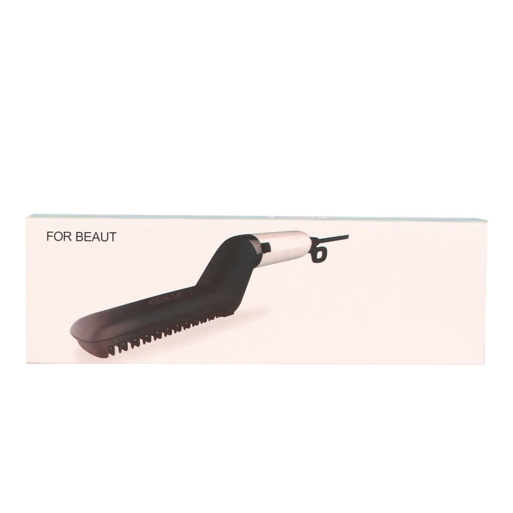 Men'S Multi-Function Straight Hair Comb Beard Style Combing Type Hair Comb Ceramic Hair Straightener
