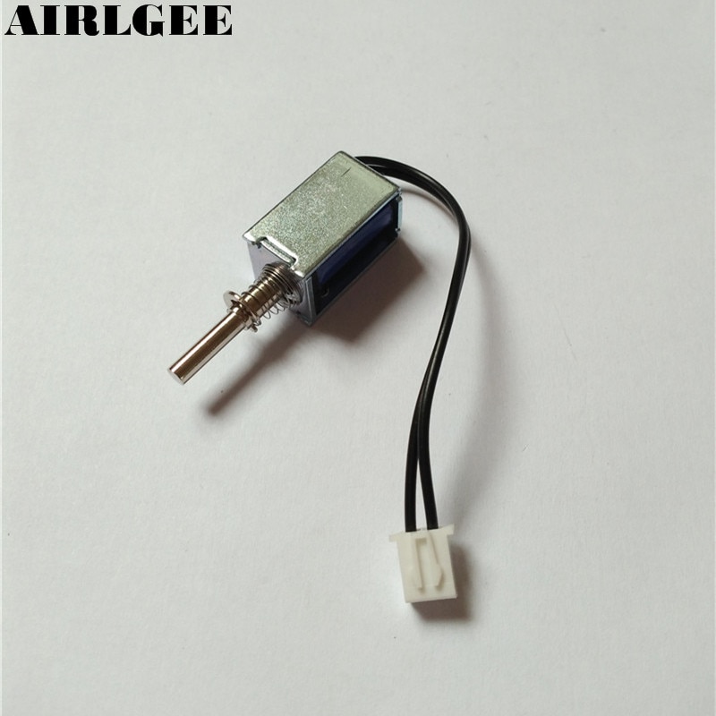 DC 12 V 80g/3mm Open Frame Actuator Lineaire Push Pull Solenoid Elektromagneet