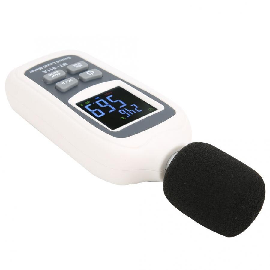 Noise Meter MT-911A 35dB-135dB Digital LCD Sound Level Meter Voice Tester Noise Decibel Monitor Sound Level Meter