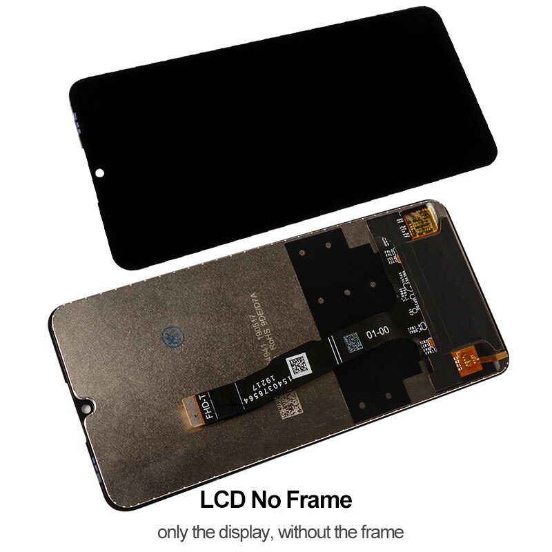 Huawei honor 20 lite lcd -näytön kosketusnäytön vaihto honor 20 lite mar -lx1h lcd -näytön digitointilasipaneelille