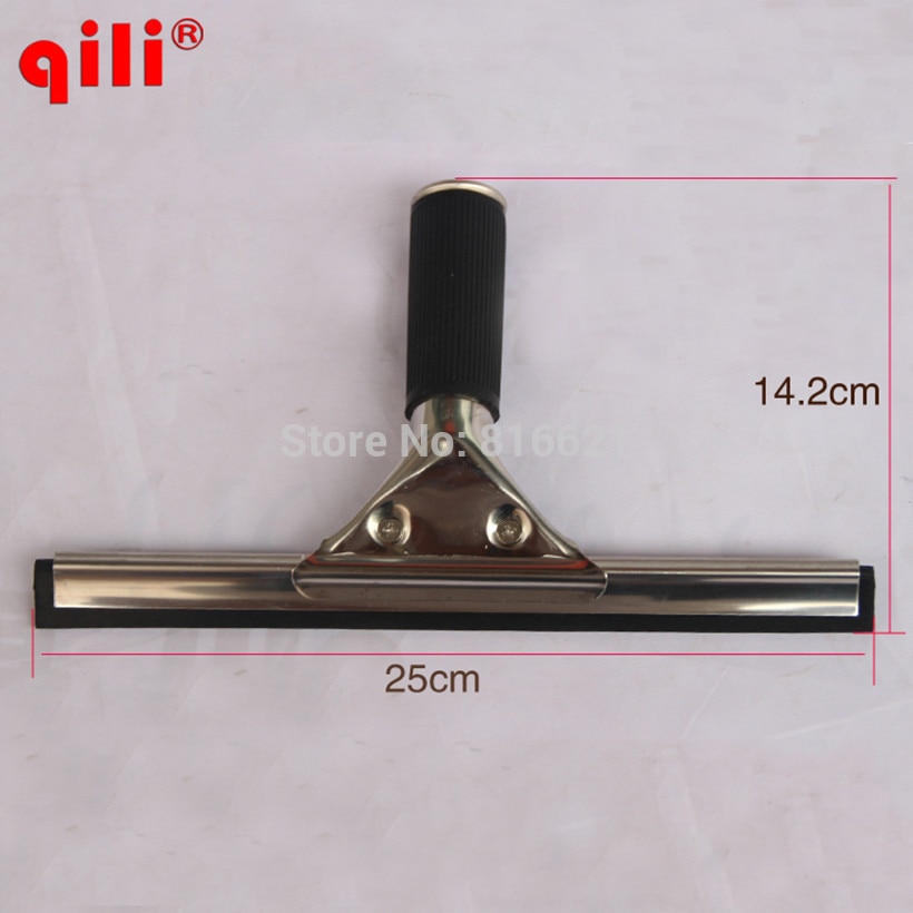 Qili qh -03- a tre slags bredde muligheder rustfrit stål vandskraber gummiskraber toning værktøj til bil auto film til vinduespudsning