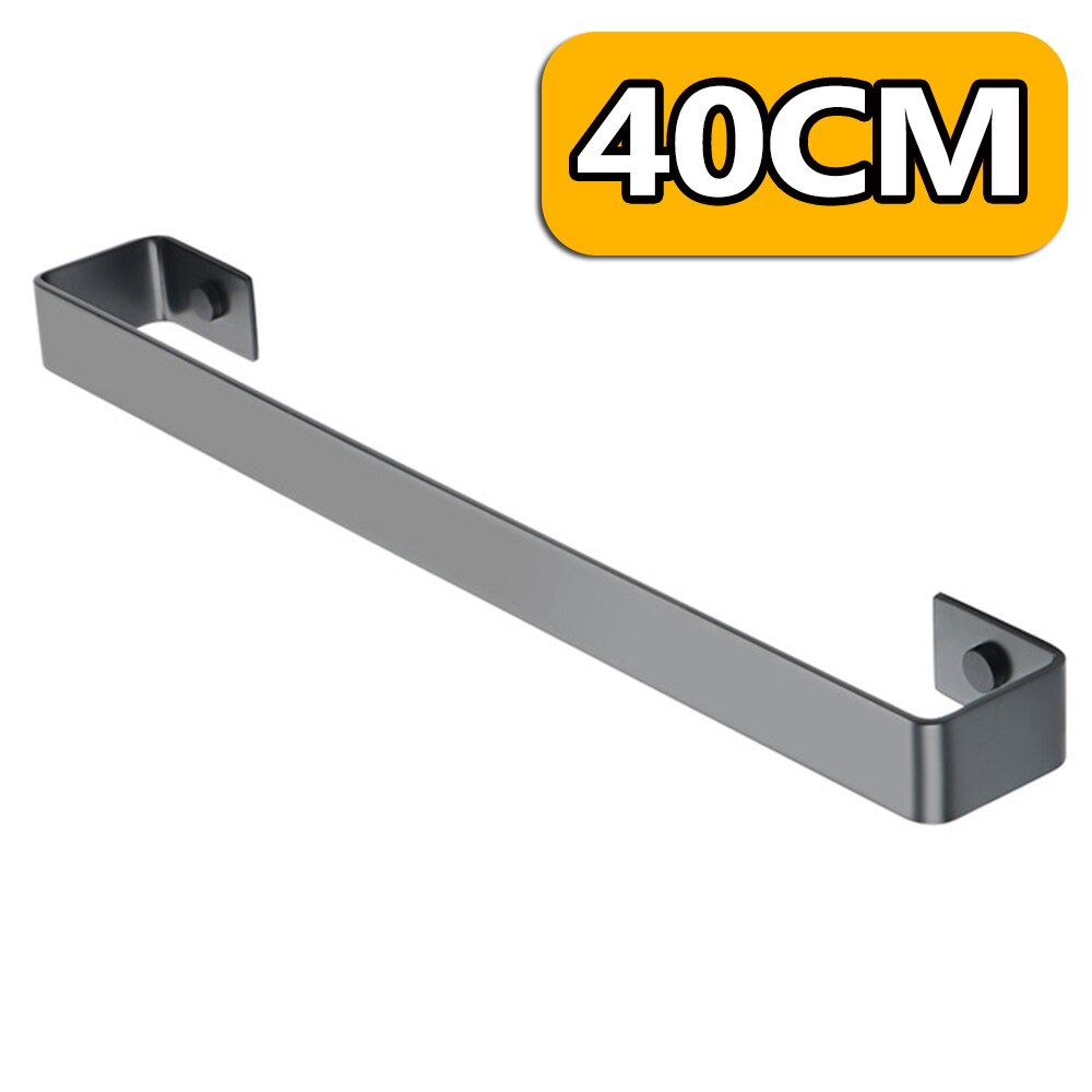 20/30/40/50Cm Handdoekenrek Hanger Badhanddoek Houder Muur Opknoping Handdoek 304 Roestvrij staal Badkamer Plank Opbergrek: B  40CM