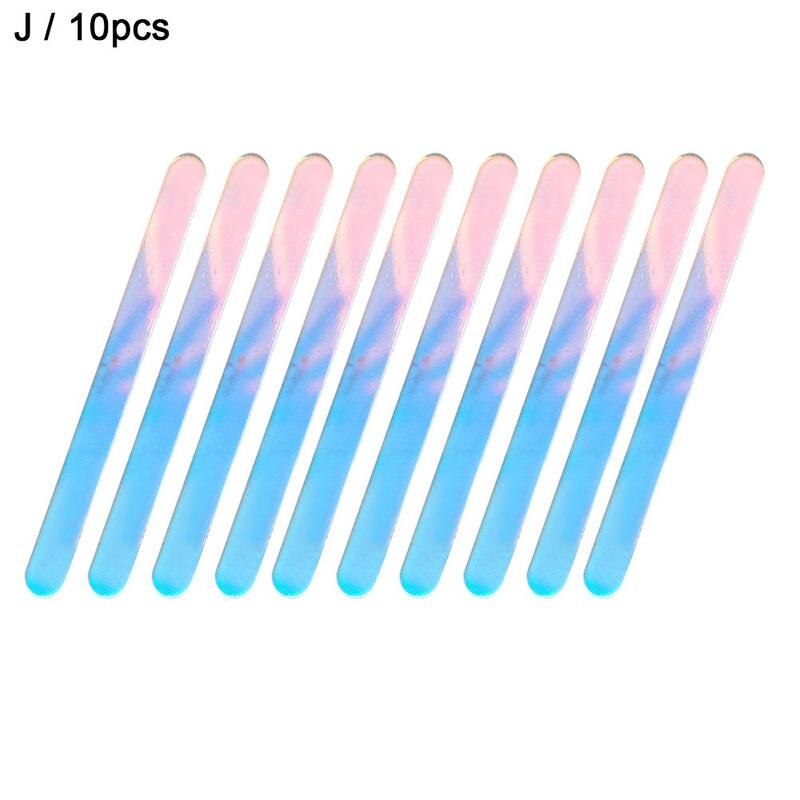 10 pieces of acrylic ice cream sticks ice cube sticks sticks children material kids crafts shower DIY puzzle baby han B7V4: J