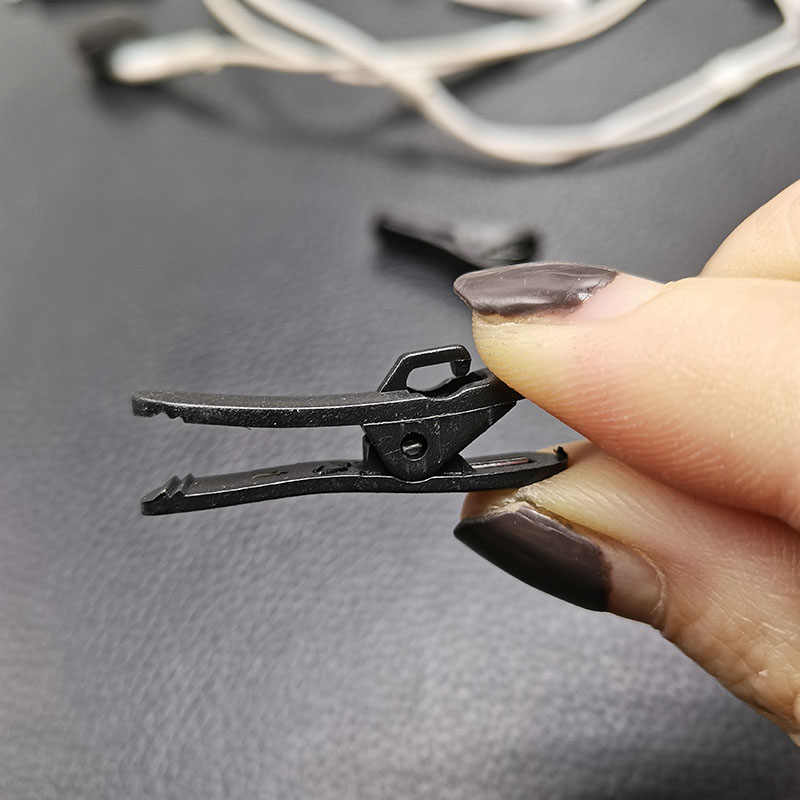 15 teile/los klemmen für kopfhörer Headset klemme kragen Clip kopfhörer kabel Clips kopfhörer zubehör mp3/4 schützen