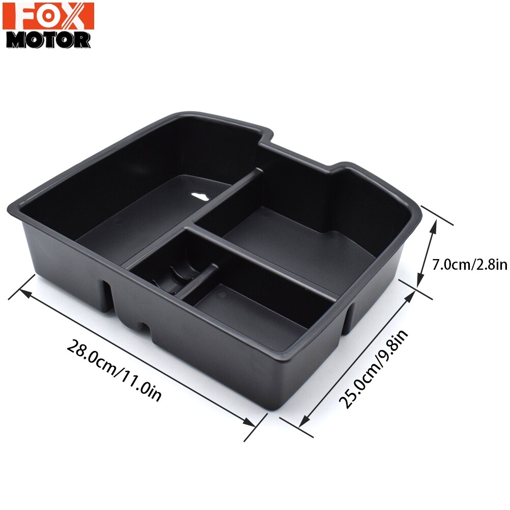 Center Console Organizer Armrest Storage Box for Chevrolet Avalanche 2007 - Suburban 1500 Suburban 2500 Tahoe GMC Yukon