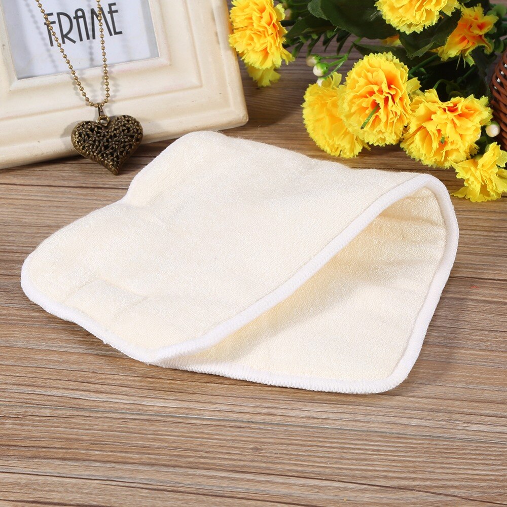 1PC 4 Lagen Bamboevezel Herbruikbare Baby Doek Luier Pad Volwassen Luier Liner Incontinent Luier Liner insert Pad