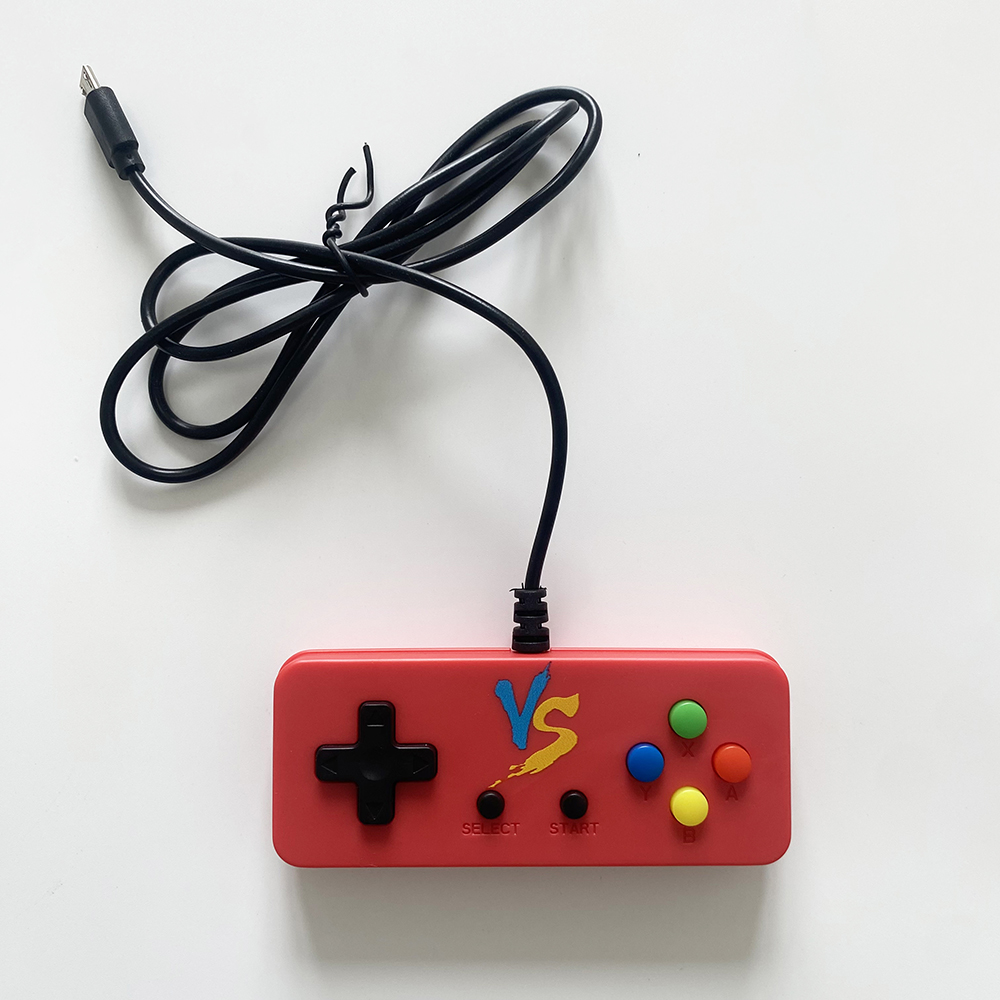 mini-spillkonsoller mikro-usb-adapter spillkonsollkontroller gamepad til håndholdt spillspiller videospillkonsoller: Rød