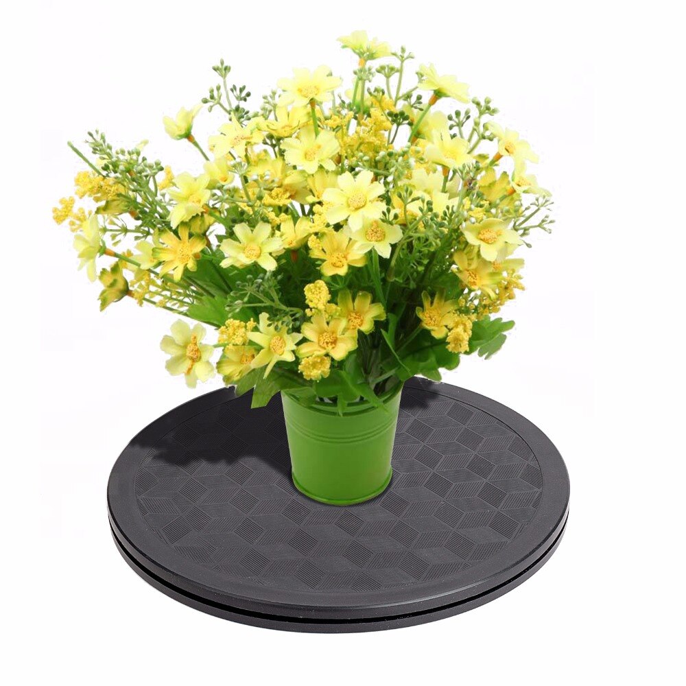 UNTCENT 30cm Heavy Duty Rotating Swivel Display Stand with Steel Ball Bearing for Use with Monitor/tv/turntable/lazy Susan
