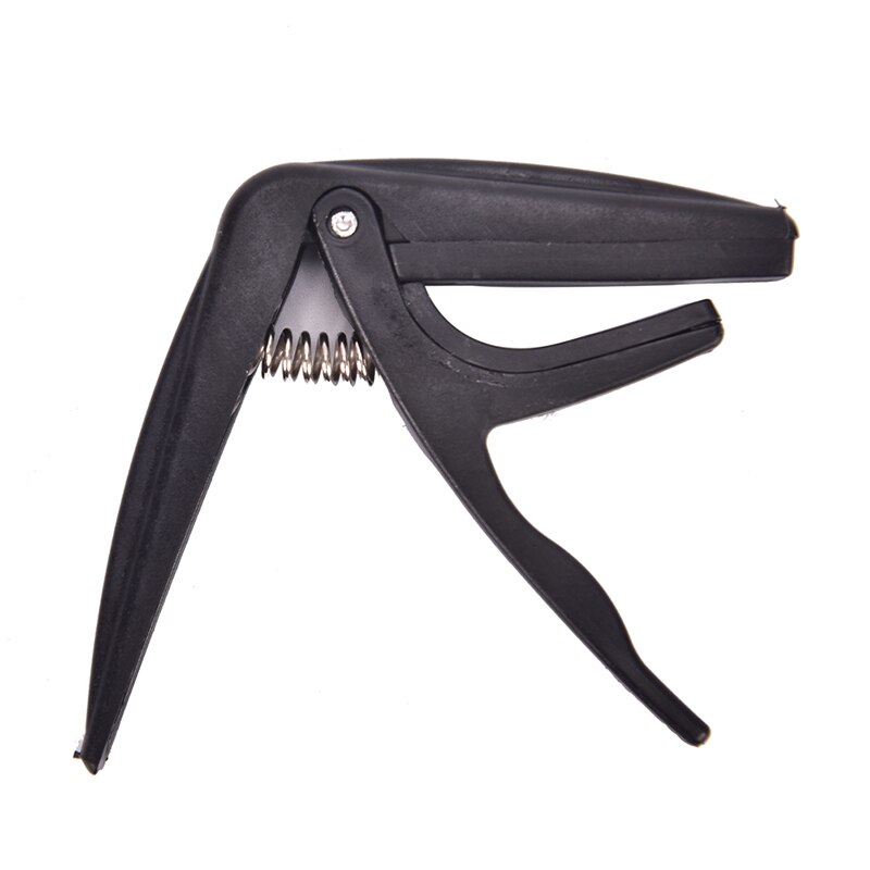 Tune Guitar Tuner Clamp Key Trigger Capo for Acoustic Electric Musical Instruments Part Guitar Accessories: Black