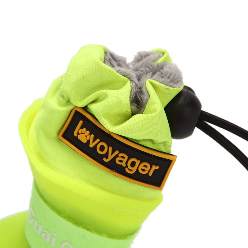 Rainproof Anti-snow Dog Boots Super Warm Winter Dog Rain Shoes Anti Slip Soft Silicone Waterproof Pet Shoe For Small Medium Dogs
