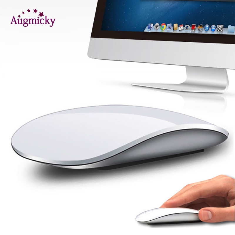 Apple Style Magic Touch Bluetooth 3.0 Wireless Mouse Ergonomic Slim Arc Mice USB 2.4G Wireless Gaming Mouse for Laptop Mac PC