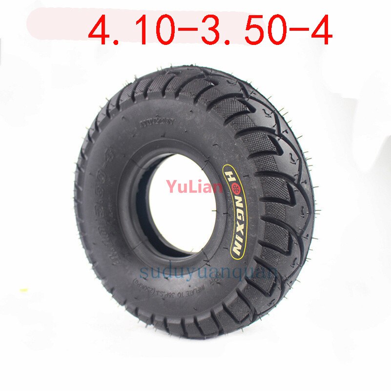 4x 4.10/3.50-4 Inch Tire & Tube For 47cc 49cc Mini Kids Quad Bike - Foto 5
