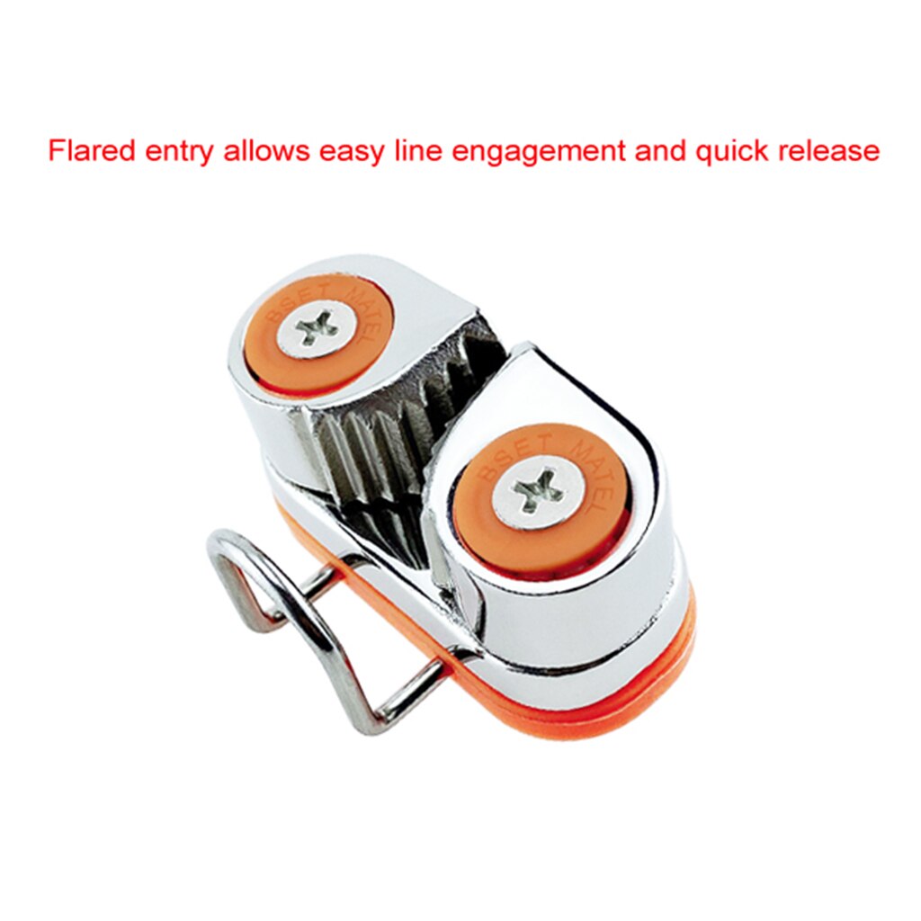 Stainless Steel 316 Cam Cleat with Leading Ring Boat Cam Cleats Boat Accessory