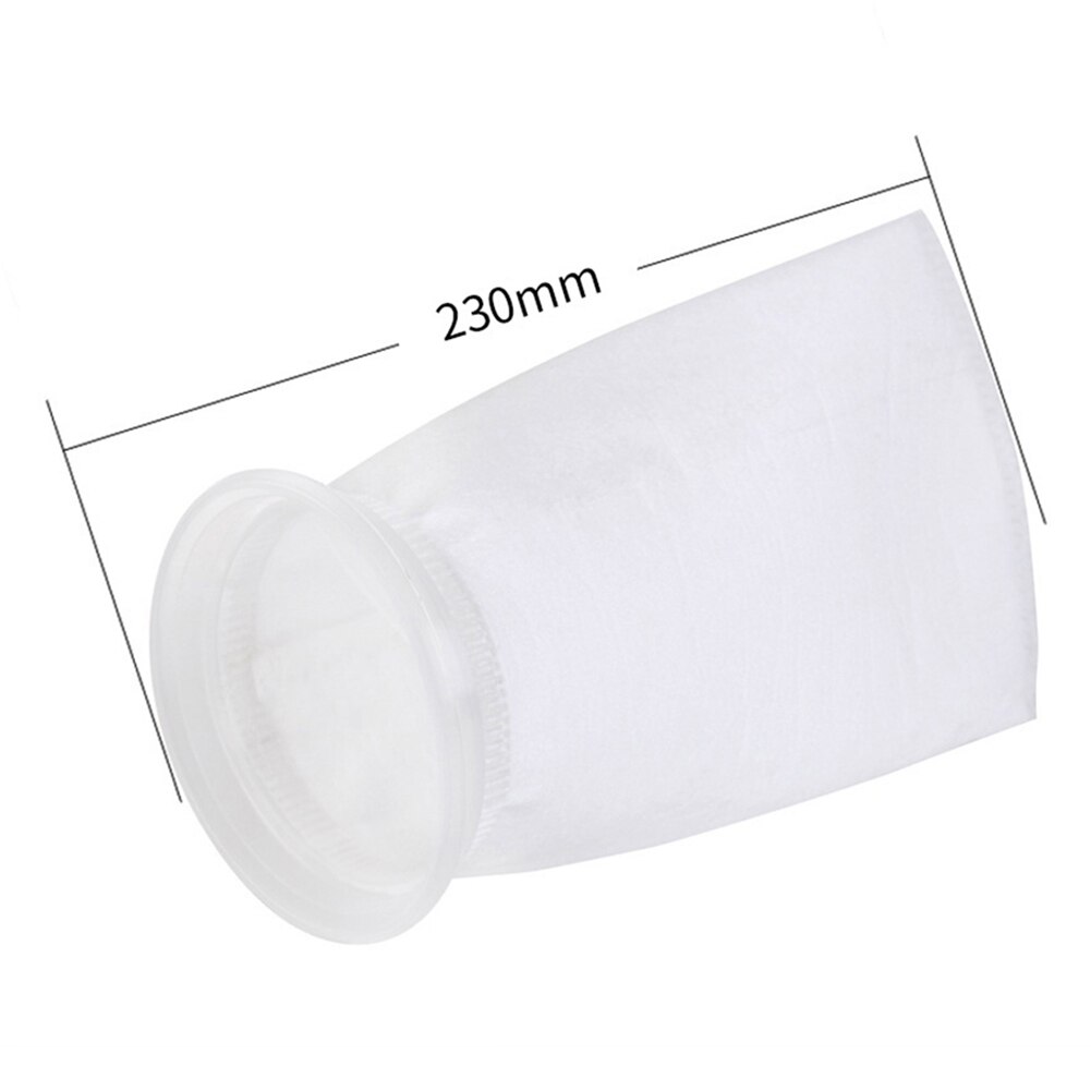 100/150/200um PP Aquarium Filter Bag Fish Tank Filter Mesh Net Sump Micron Sock Pouch Bags Aquarium Supplies Pet Products