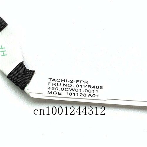 Original laptop fingerprint flat cable for Lenovo T580 P52S 01YR465