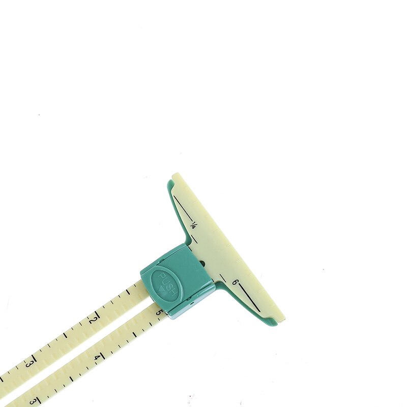 Jauge coulissante multifonctionnelle 5-en-1 avec outil de couture de mesure