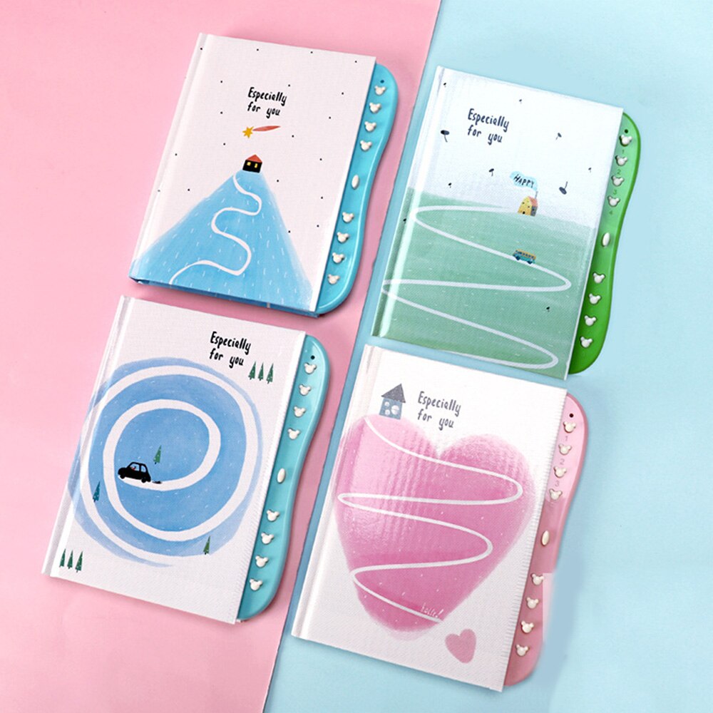 Kids Diary with Lock School Diary Children's Small Diary Notebook with a Lock: 7