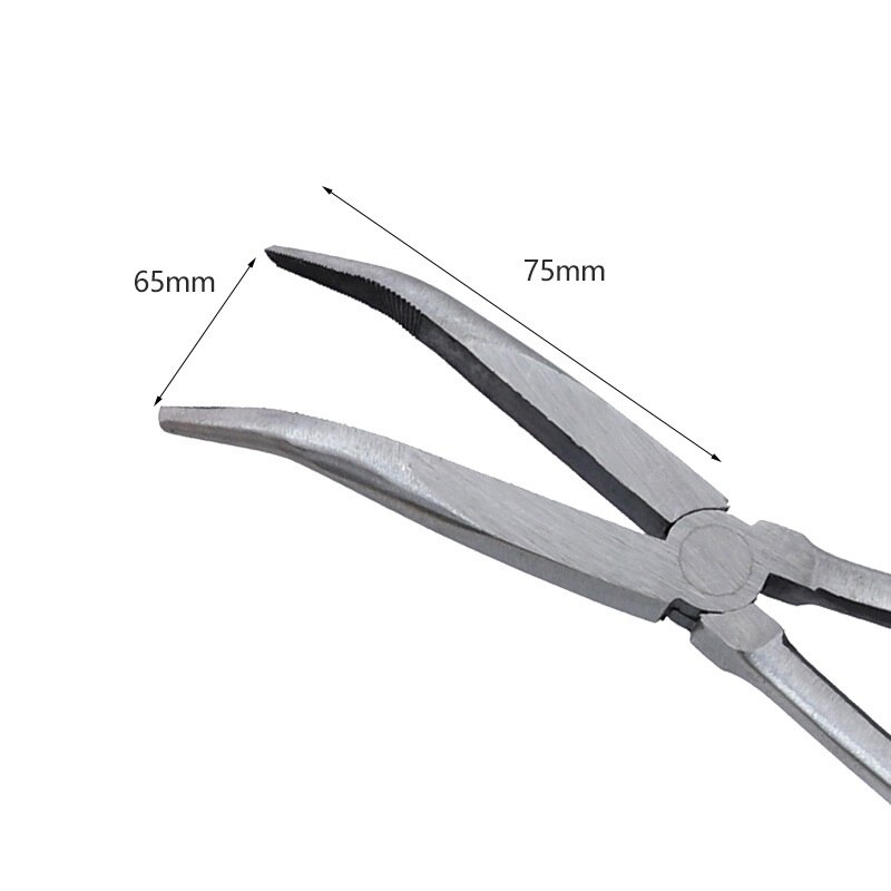 Extra Lange Tang Zware Hand Tool 11 Centimeter Lange Neus Tang Multi-tang Rechte Neus Naald Neus Gebogen neus Tang