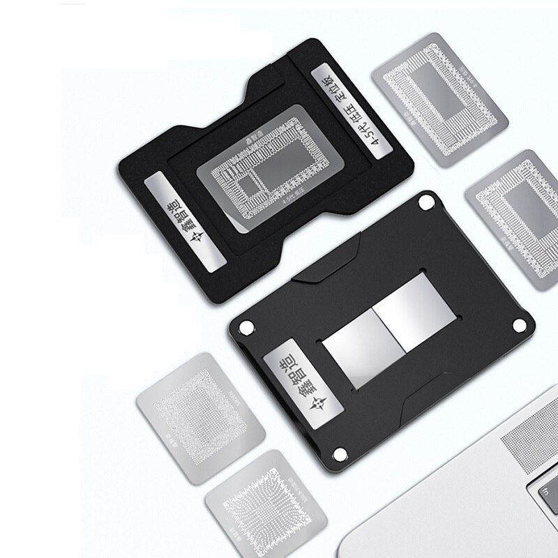 10in1 kit MasterXu XZZ Mac CPU BGA Reballing stampino piattaforma per Macbook SR40B SR2EN SR23G SSR2C4 2018 aria pro strumento di saldatura