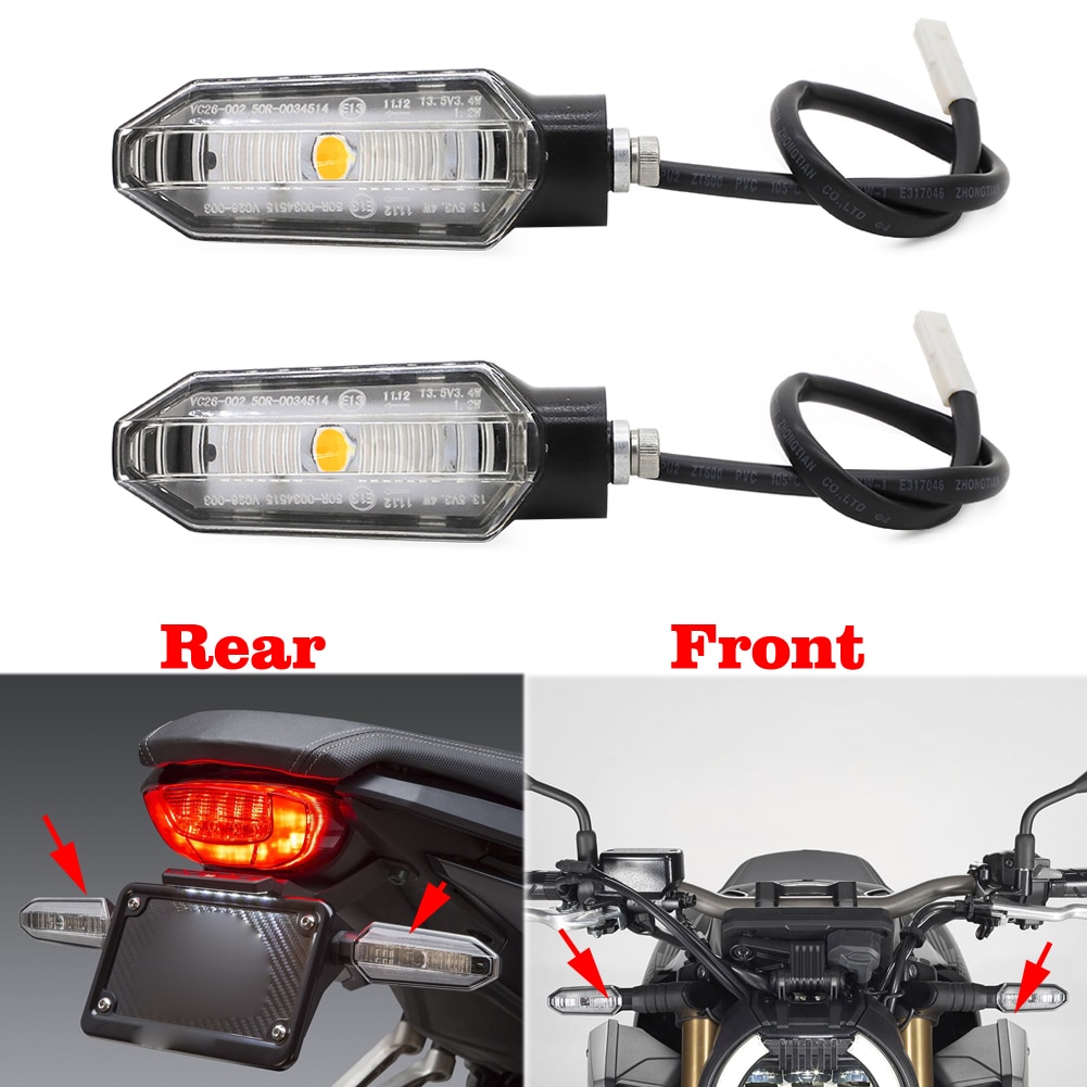 Clignotant avant et arrière LED pour motos, pour Honda CBR650R CB650X CB650F CB125R CB250R CB300R CB650R