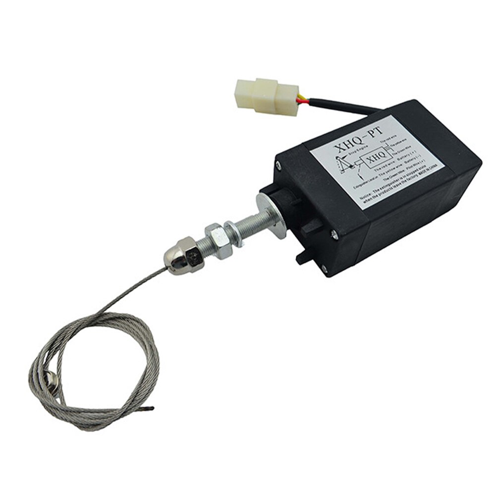 Dc 12V 24V Onderdelen Throttle Elektrische Elektromagnetische Normaal Open Dicht Pull Type Motor Stopmagneet Vervanging: A2