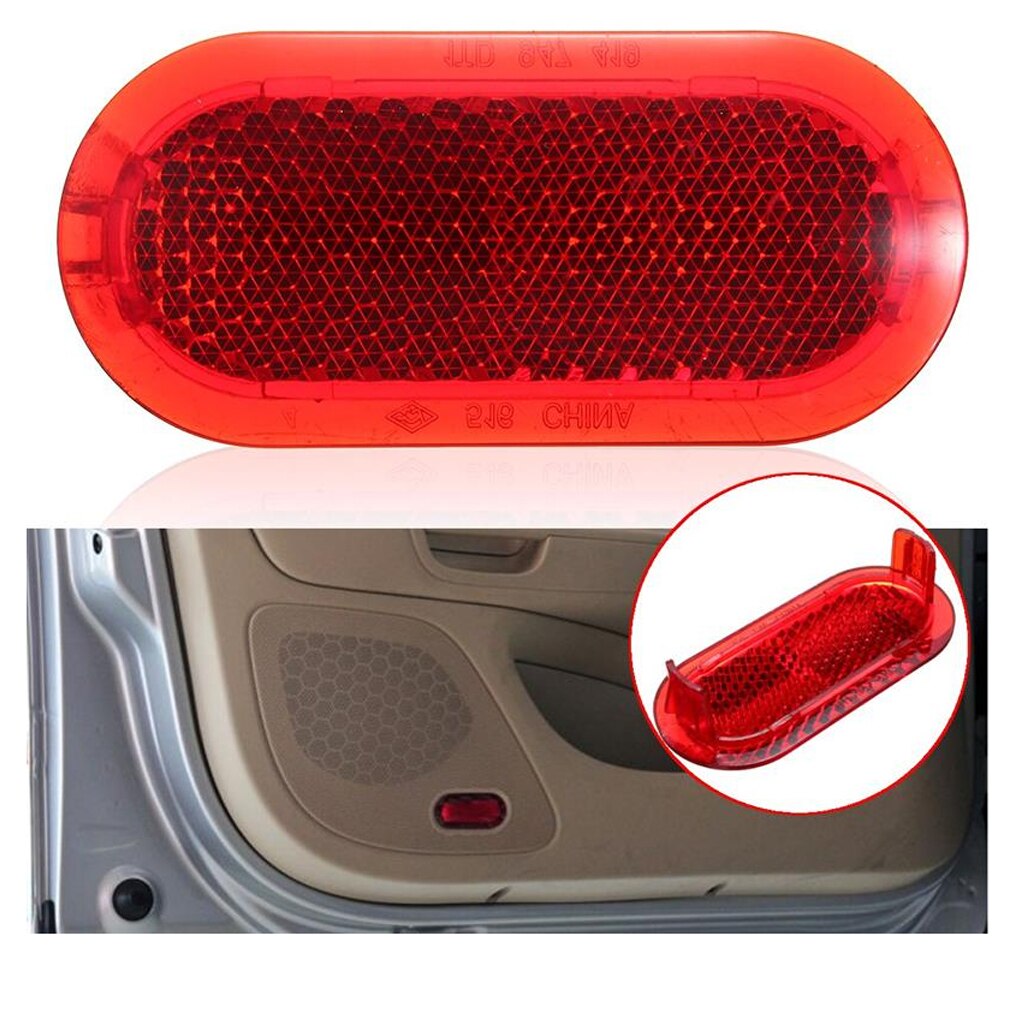 Auto Auto Abs Rode Waarschuwing Lamp Reflector Past Voor Kever Touran 7x3x2cm