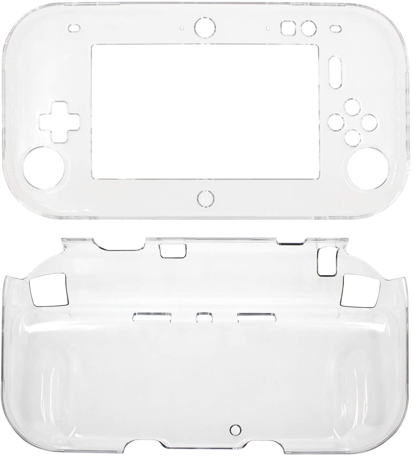 Beschermende Clear Crystal Hard Case Cover Skin Shell Compatibel Voor Nintendo Wii U Gamepad