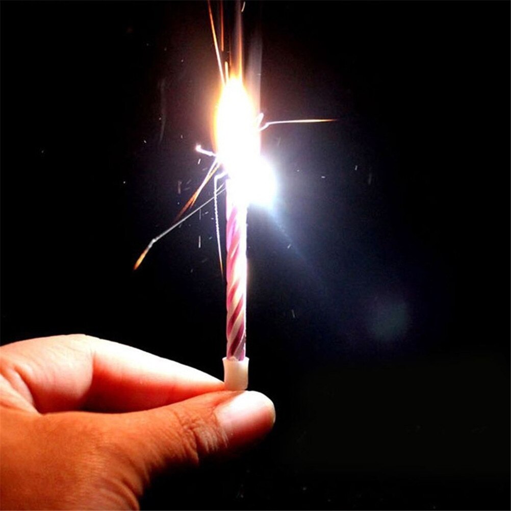 10PCS Magic Props Candles Birthday Party Invincible Candle Magic Props Relighting Candles Christmas Party Trick Funny Candle