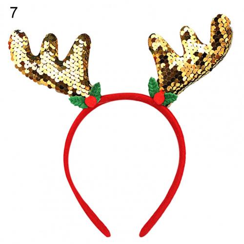 Practical Head Hoop Eye-catching Fine Workmanship Lovely Antlers Head Hoop Headwear: 7