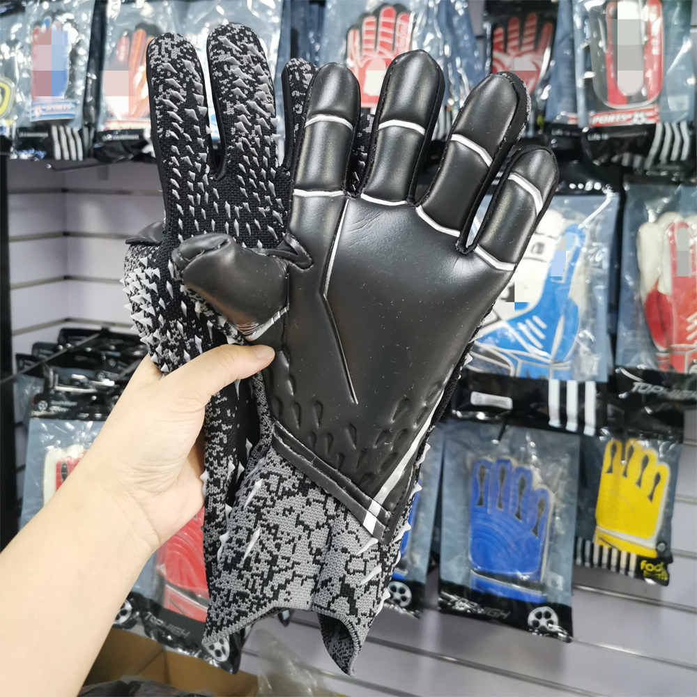 Professionele Voetbal Keeper Voetbal Handschoenen Anti-Slip Dikker Voetbal Keeper Handschoenen Vinger Bescherming Handschoenen Voetbal Equipmen