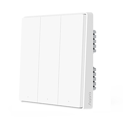 original Aqara Mijia Smart home Light Control D1 Single Fire wire ZigBee Wireless Key Wall Switch Via Smartphone APP